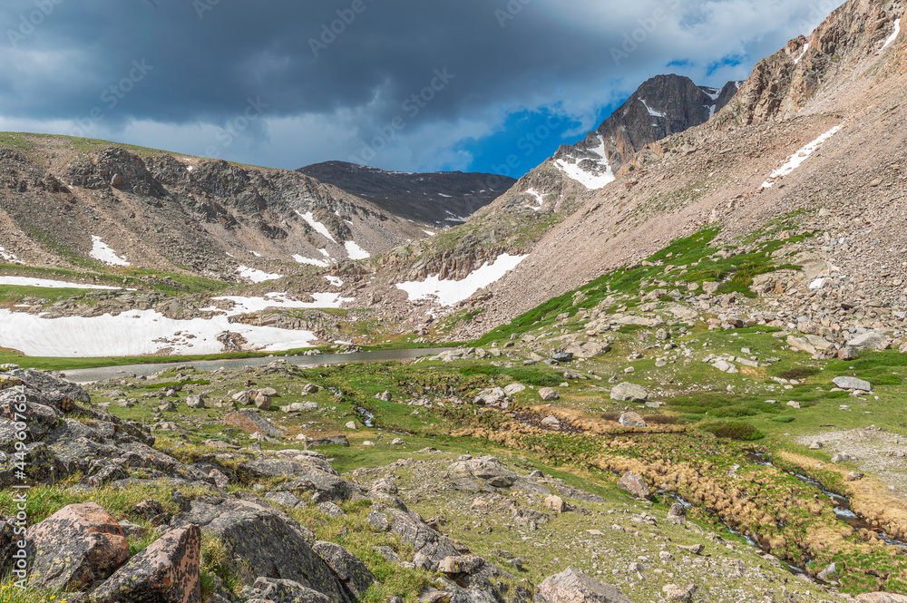 North Fork Big Thompson River and Whiskey Lake North Fork Big Thompson River and Whiskey Lake