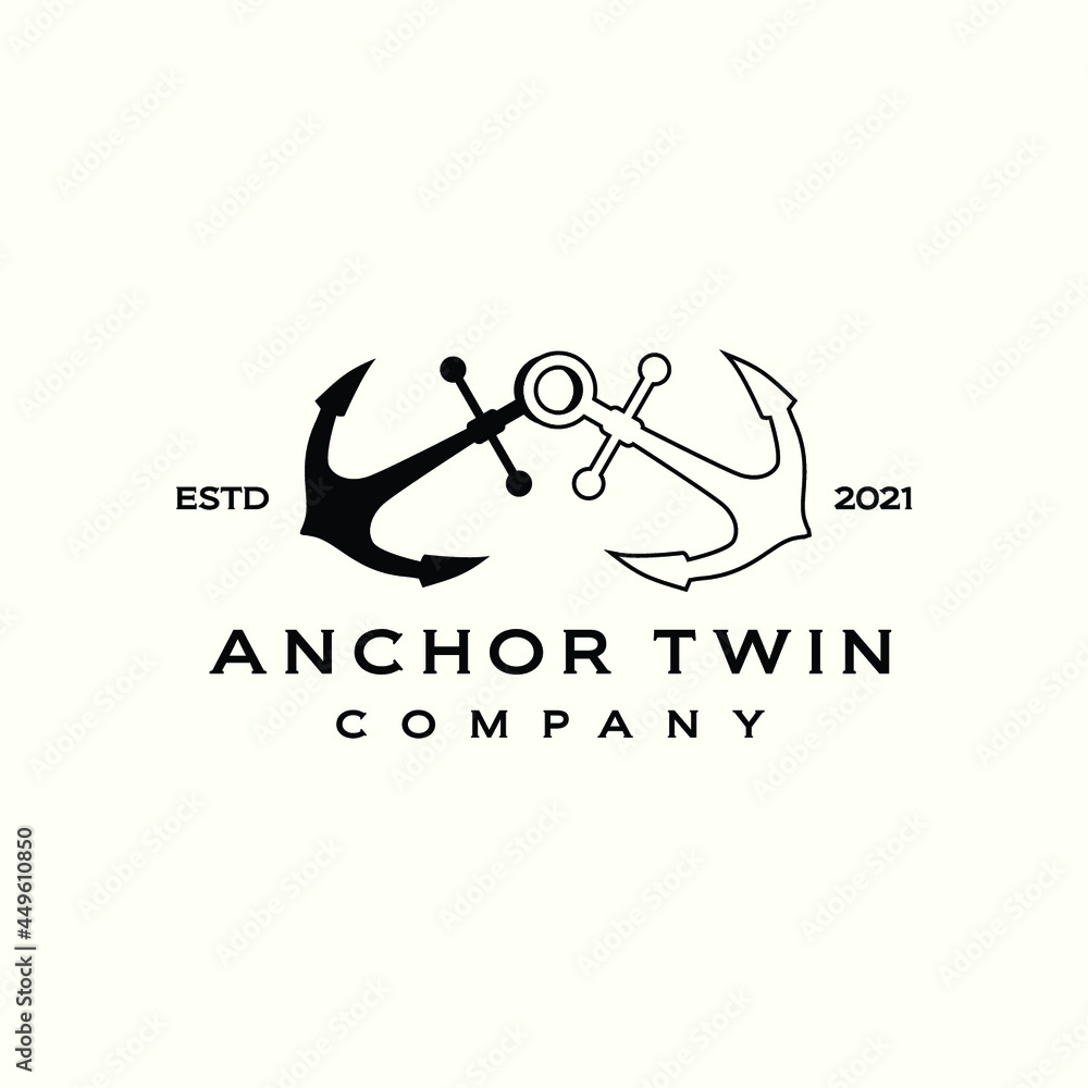 Anchor Logo Vector graphic image Anchor Logo Vector graphic image