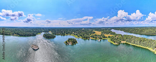 Photography View of Evlinge bay on Värmdö outside Stockholm