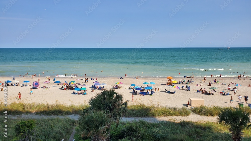 beach and sea