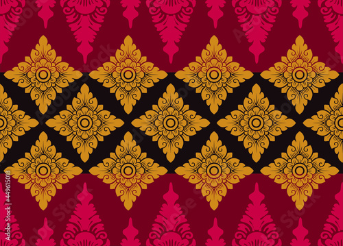 Indonesian geometric motifs, with Balinese patterns, are very exclusive. vector eps 10