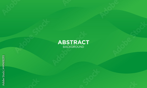 Abstract Green geometric background. Modern background design. Liquid color. Fluid shapes composition. Fit for presentation design. website  basis for banners  wallpapers  brochure  posters