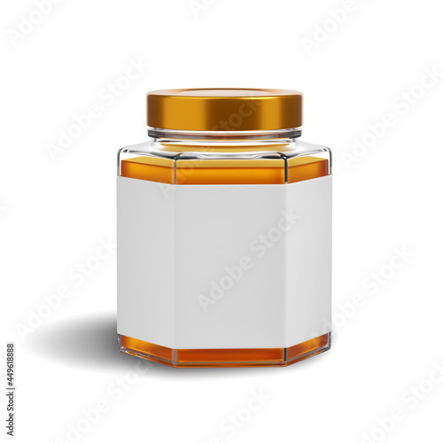 honey botle 3d render