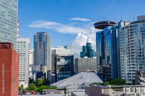 東京の、虎ノ門、霞ヶ関、そして赤坂周辺の街の風景
