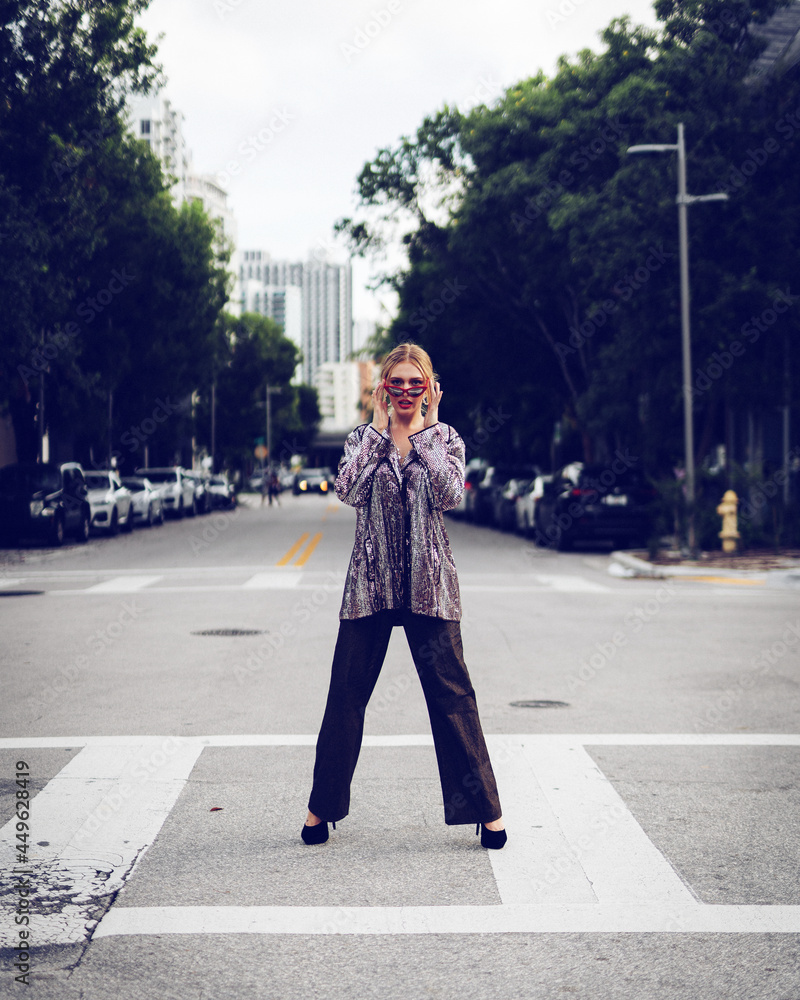 Fototapeta premium The Beatles time fashion