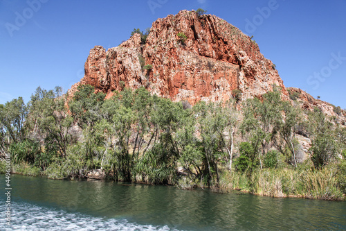 Rocky outcrop of the Ord River - Western Australia