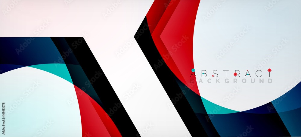 Transparent hexagons geometric shapes abstract background Transparent hexagons geometric shapes abstract background