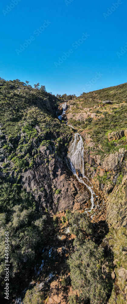 Lesmurdie waterfall in Perth hills Western Australia