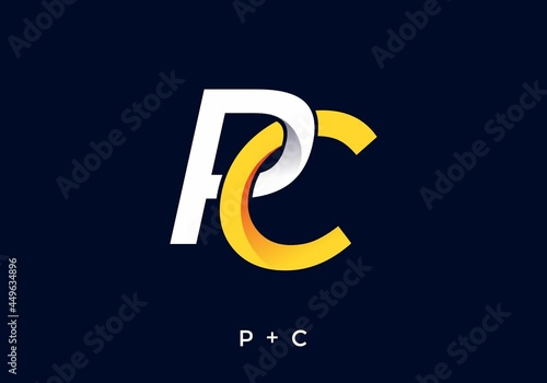 White yellow color of PC initial letter