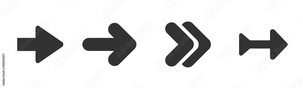 Arrows black set icons. Arrow vector collection. Modern simple arrows. Arrows black set icons. Arrow vector collection. Modern simple arrows.