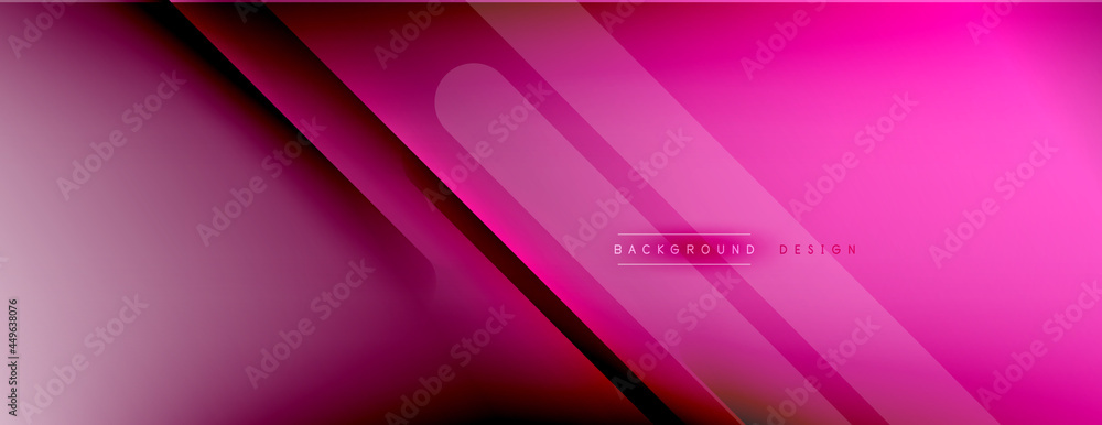 Abstract background - lines composition created with lights and shadows. Technology or business digital template. Trendy simple fluid color gradient abstract background with dynamic Abstract background - lines composition created with lights and shadows. Technology or business digital template. Trendy simple fluid color gradient abstract background with dynamic