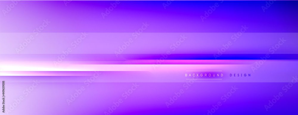 Abstract background - lines composition created with lights and shadows. Technology or business digital template. Trendy simple fluid color gradient abstract background with dynamic