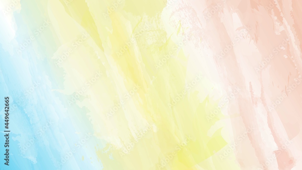 Colorful Abstract Watercolor Texture Background. Blur Wet Multicolor Background Frame Template