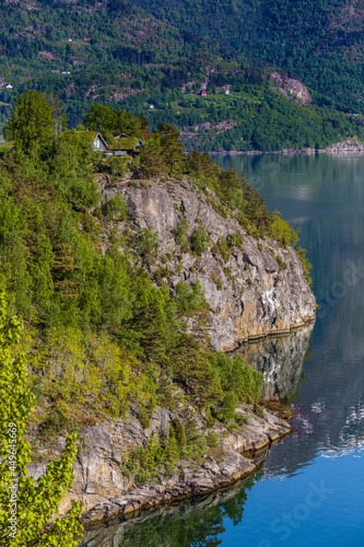 Songdal fjord coast