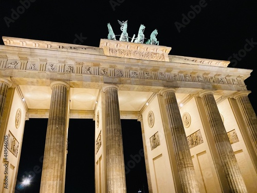 Brandenburg Gate by night