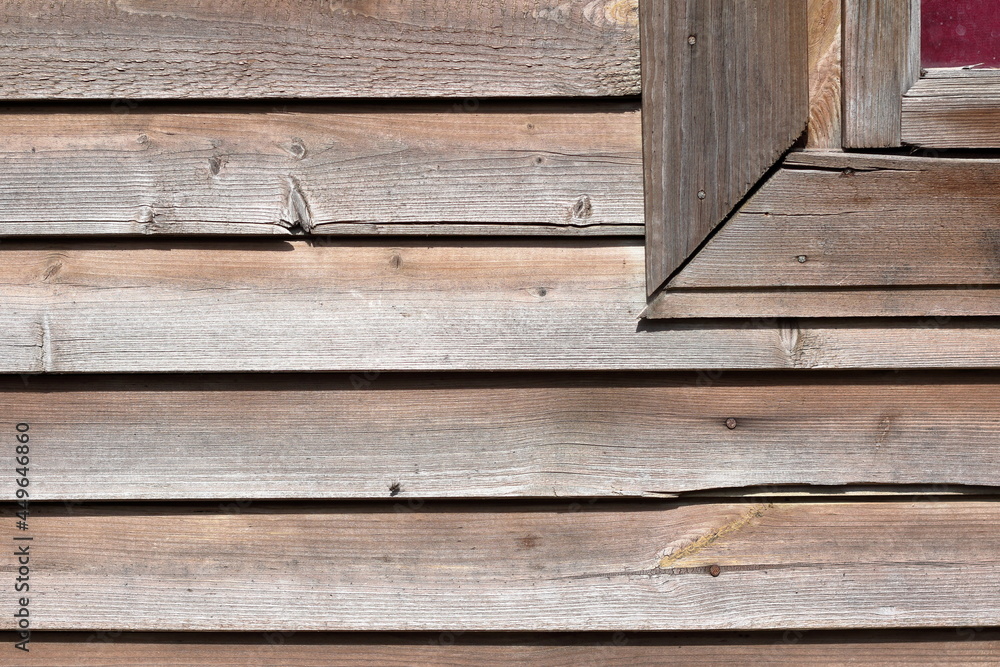 Obraz premium old wooden wall