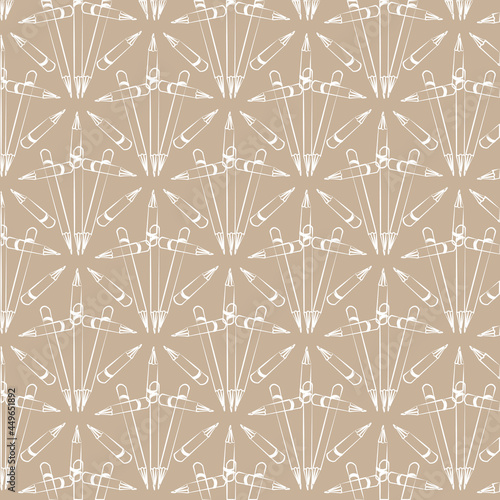 Seamless vector monochrome pencil pattern.