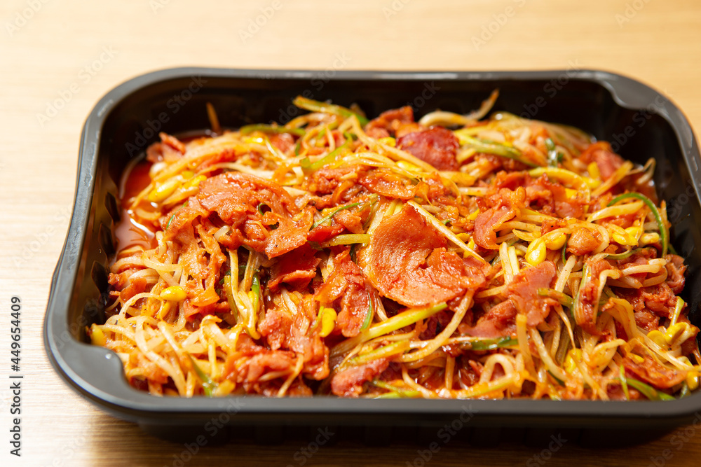 Korean spicy stir fried pork Korean spicy stir fried pork