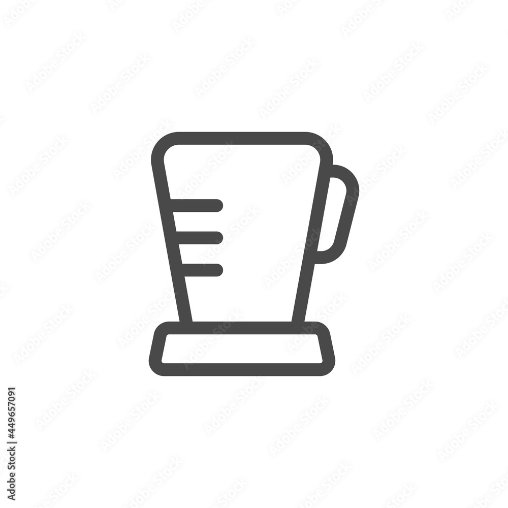 Blender icon isolated on white background. Appliance symbol modern, simple, vector, icon for website design, mobile app, ui. Vector Illustration Blender icon isolated on white background. Appliance symbol modern, simple, vector, icon for website design, mobile app, ui. Vector Illustration
