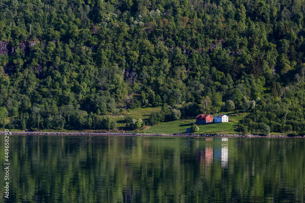 Songdal fjord coast