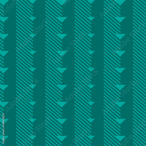 Triangle and line pattern. Vector texture.