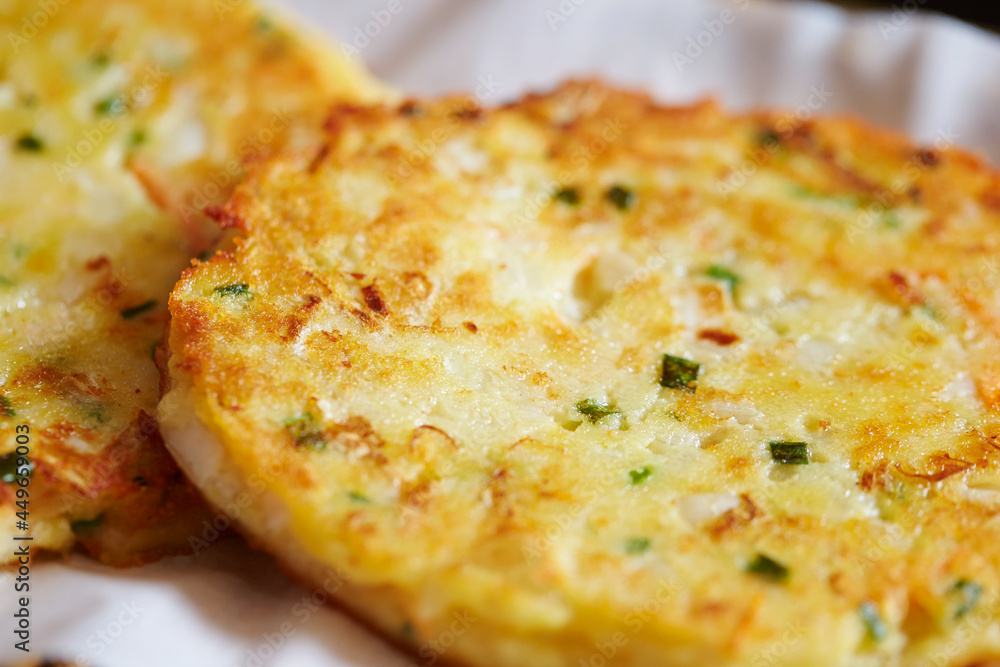 Mung Bean Pancake ,Korean food Mung Bean Pancake ,Korean food