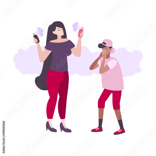 Perfume Flat Illustration