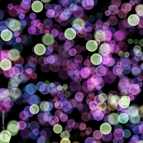 artistic abstract background with light circles
