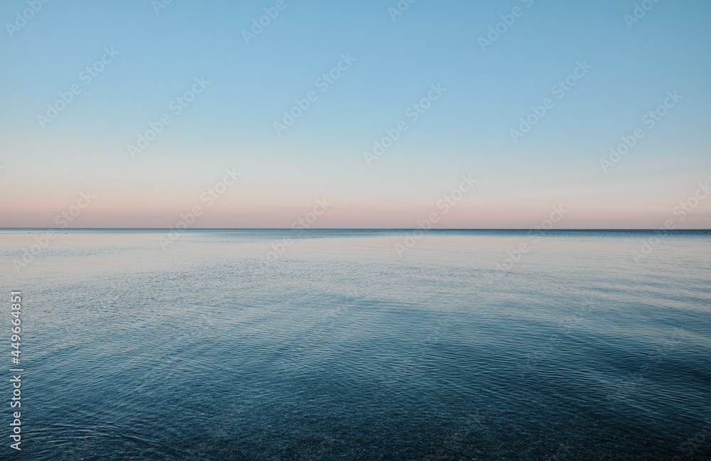 Seascape. Calm Black Sea.