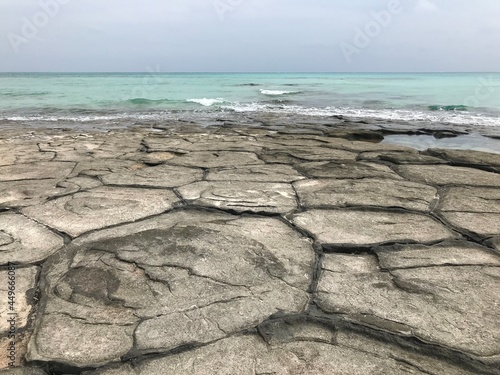 久米島の畳石