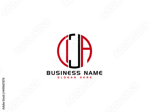 Letter IJA Logo Icon Vector Image For Business photo