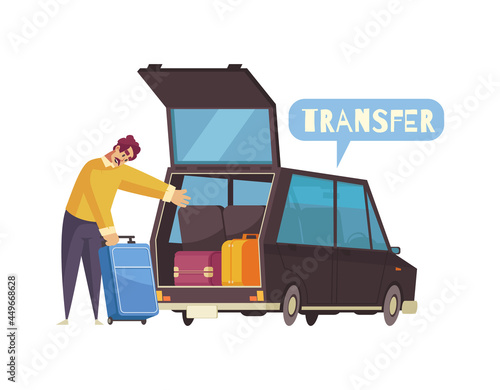 Travel Cartoon Icon
