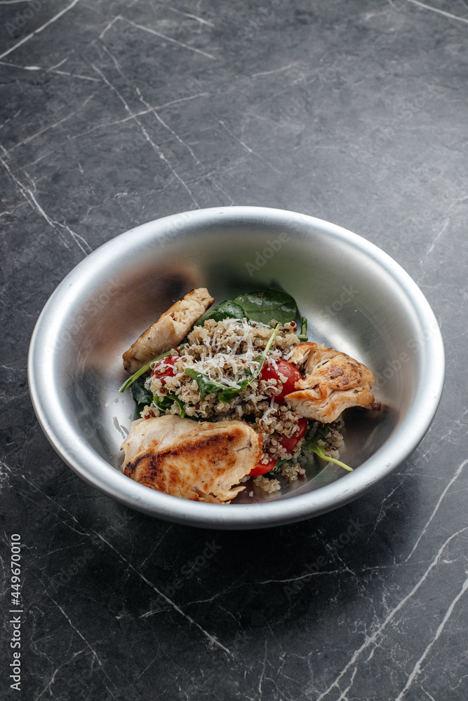 quinoa with chicken and tomatoes quinoa with chicken and tomatoes