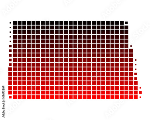 Karte von North Dakota
