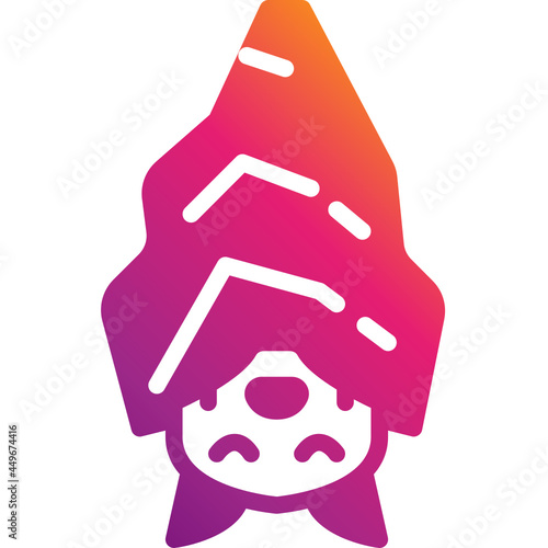 bat gradient icon