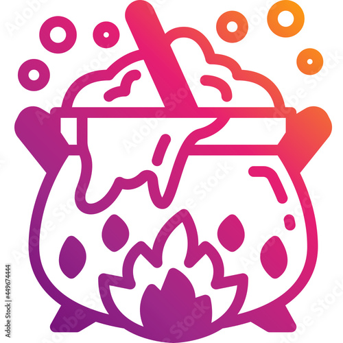 cauldron gradient icon