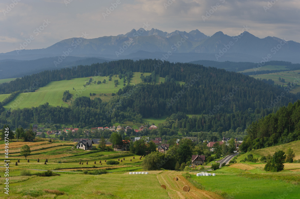 Widok na tatry Widok na tatry