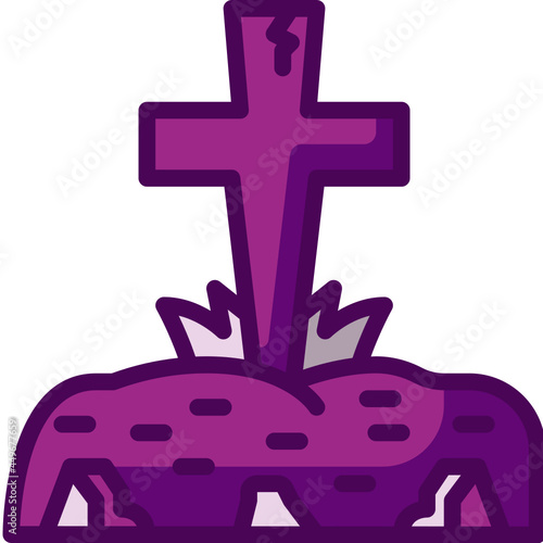tomb Two Tone icon