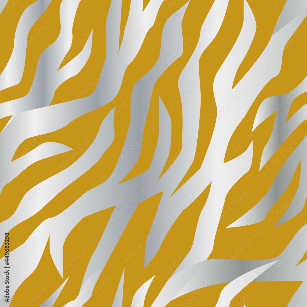 gold vector zebra pattern. seamless zebra stripe print for clothing or print gold vector zebra pattern. seamless zebra stripe print for clothing or print