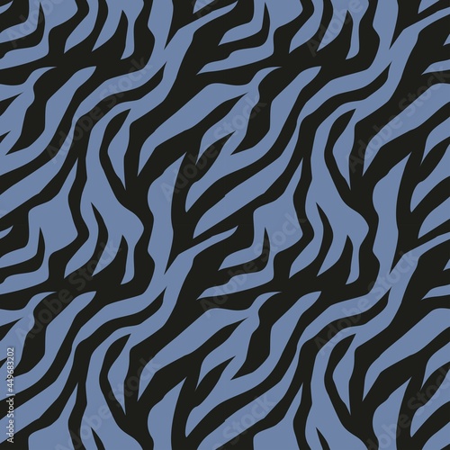 vector zebra pattern. seamless zebra stripe print for clothing or print