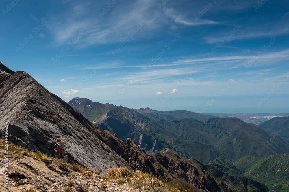 Alpi Apuane Monte Tambura Stock Photo Adobe Stock