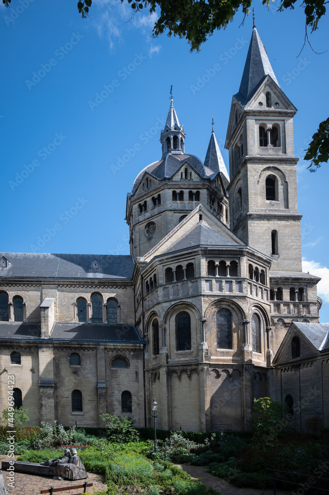 The Munster church in the Netherlands town of Roermond, Limburg Province