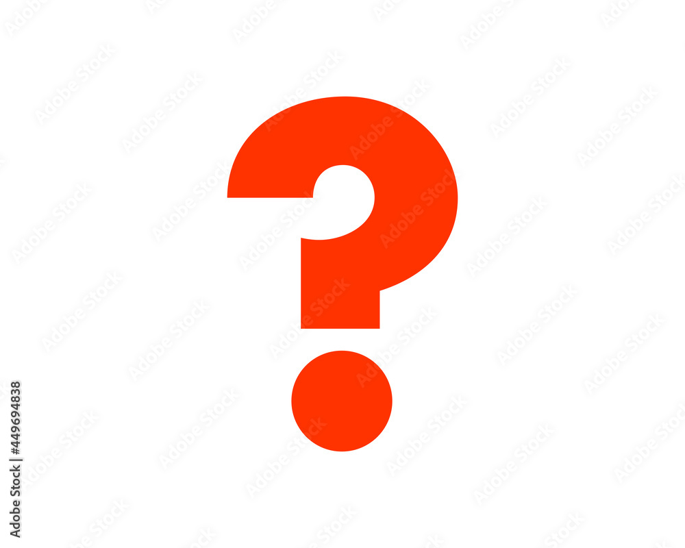 Large question mark. Searching for answer. Vector illustration. Large question mark. Searching for answer. Vector illustration.