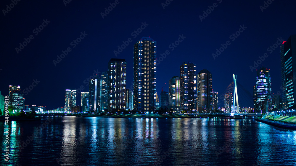 Naklejka premium 東京夜景