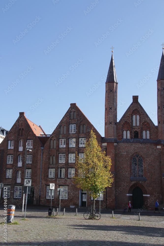 Obraz premium Lubeck, Alemania. Ciudad que sorprende por su patrimonio.