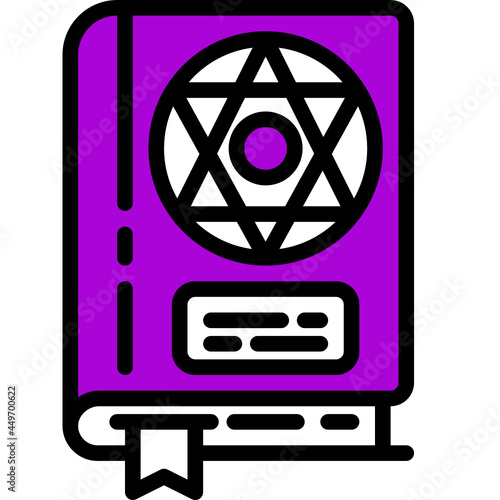 spellbook one color icon
