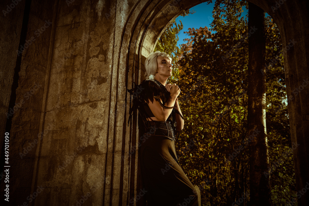 Obraz premium aristocratic widow woman