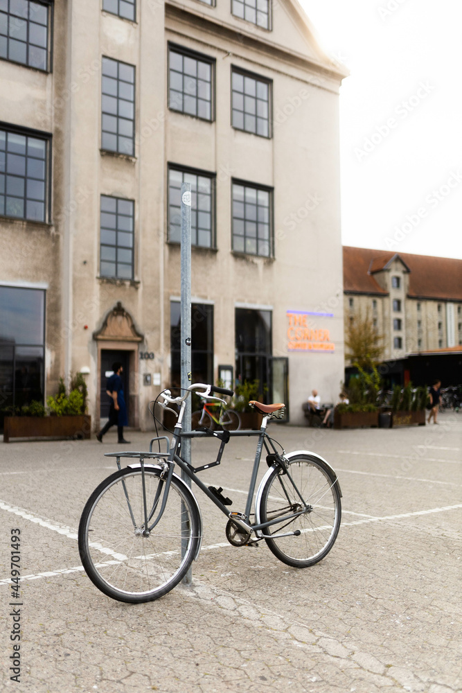 bicycle on the street