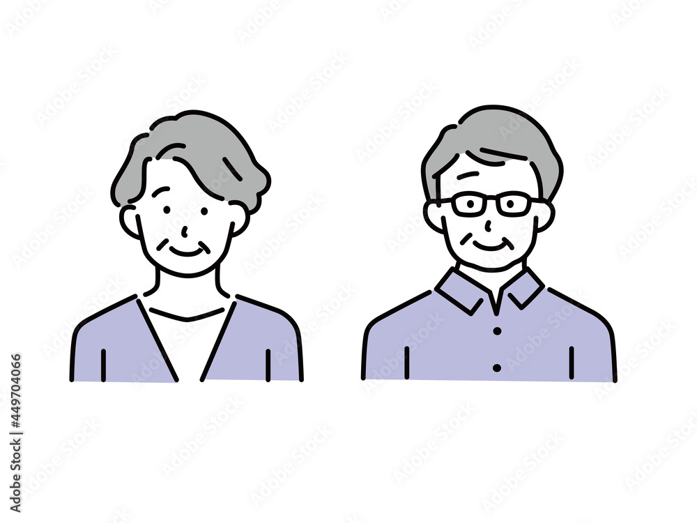 シニア世代の夫婦のイラスト(お爺ちゃん、お婆ちゃん、年金、老後、暮らし、趣味、保険、健康、医療費、介護) Illustrations of senior generation couples (grandpa, grandma, pension, old age, living, hobbies, insurance, health, medical expenses, nursing care) シニア世代の夫婦のイラスト(お爺ちゃん、お婆ちゃん、年金、老後、暮らし、趣味、保険、健康、医療費、介護) Illustrations of senior generation couples (grandpa, grandma, pension, old age, living, hobbies, insurance, health, medical expenses, nursing care)