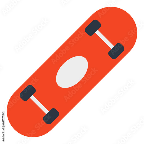 An icon design of rollerblade

